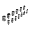 Набор инструментов Сибртех 14172, 1/2", 3/8", 1/4", пластиковый кейс 160 предм. купить в Тюмени