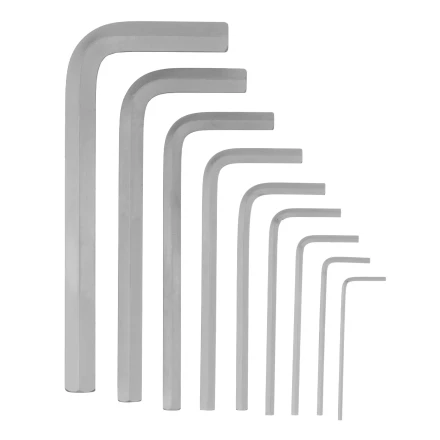 Набор ключей имбусовых, HEX, 1,5-10 мм, CrV, 9 шт. Сибртех 123667 купить в Тюмени