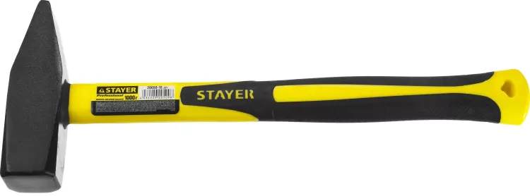 Молоток слесарный Fiberglass 1000 г с фиберглассовой рукояткой, STAYER Professional 20050-10 20050-10_z01 купить в Тюмени