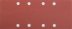 Лист шлифовальный универсальный STAYER &quot;MASTER&quot; на зажимах, 8 отверстий по краю, для ПШМ, Р320, 93х230мм, 5шт 35465-320 купить в Тюмени
