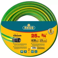Шланг RACO CLASSIC поливочный, 20атм., армированный, 3-х слойный, 3/4"х25м 40306-3/4-25_z01