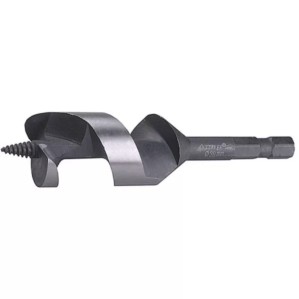 Сверло STAYER спиральное по дереву, шестигранный хвостовик, 34x140мм 29480-140-34 купить в Тюмени