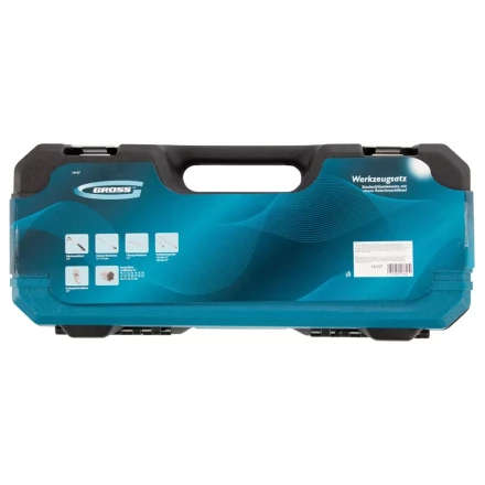 Набор инструментов 24 предмета, 120 зубьев, CrV, 1/2&quot; Gross 14147 купить в Тюмени