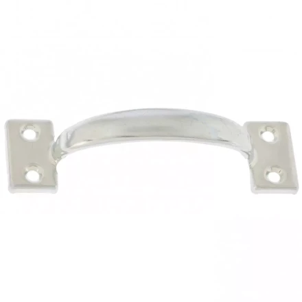 Ручка-скоба РС-90 цельнотянутая цинк 5 шт Россия 91593 купить в Тюмени