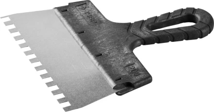 Шпатель ЗУБР &quot;МАСТЕР&quot; ФАСАДНЫЙ, нержавеющее полотно, 200мм, зуб 8х8мм 10078-20-08 купить в Тюмени