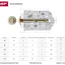 Болт анкерный ЗУБР с пластиковым кольцом, желтопассивированный, 16х110мм, ТФ6, 1шт 4-302316-16-110 купить в Тюмени