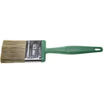 Кисть плоская ЗУБР ЭКСПЕРТ 2в1 БСГ-70 быстросъем голова с переменн углом, тип ЛАЗУРЬ смешанн щетина, пласт ручка, 63мм 4-01070-063 купить в Тюмени