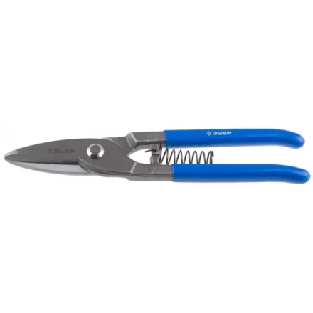 Ножницы по металлу цельнокованые ЗУБР 220мм, прямые, усиленные, твердость HRC 58-61 23012-25_z01 купить в Тюмени