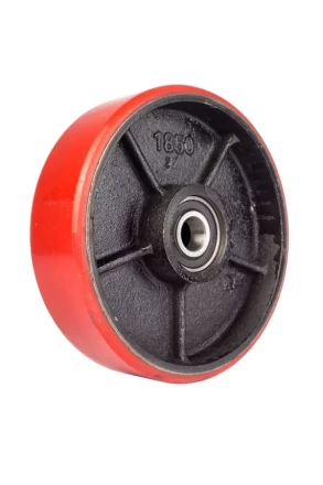 Колесо полиуретан 180х50 мм с подшипником для тележек гидравлических для BF/DF-III/RHP/AC/DF/CW2 1001404 купить в Тюмени