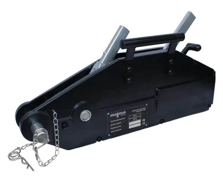 Лебедка рычажная МТМ Magnus-Profi WRP-5400, 5.4 т, канат 20 м купить в Тюмени