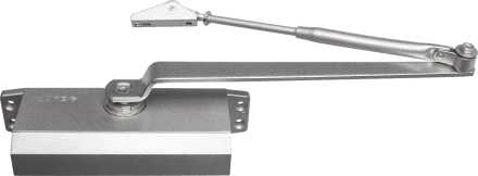 Доводчик дверной ЗУБР для дверей массой до 100 кг цвет серебро 37910-100 купить в Тюмени