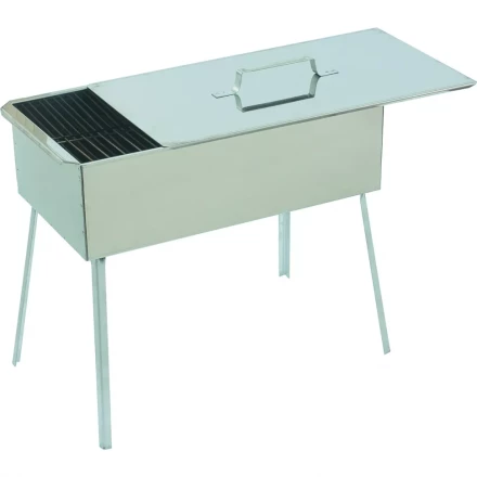 Коптильня двухъярусная 500x270x175 нержавеющая сталь 0,8 мм с поддоном на ножках PALISAD Camping 69526 купить в Тюмени