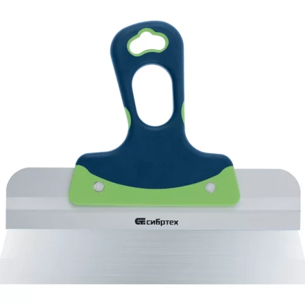 Шпатель фасадный, нержавеющая сталь, 450 мм, 2-компонентная ручка  СИБРТЕХ 85577 купить в Тюмени