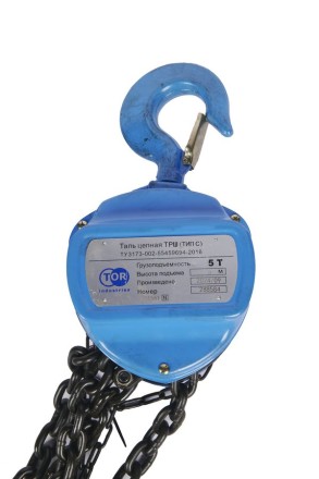 Таль ручная шестеренная TOR ТРШ C 5ТХ6M PRO 101561 купить в Тюмени