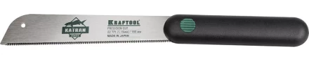 Ножовка по дереву (пила) KATRAN &quot;PRECISION&quot; 185 мм x 0,3 мм, 22 TPI (1,15 мм) для сверхточных работ, KRAFTOOL 1-15194-18-22 купить в Тюмени