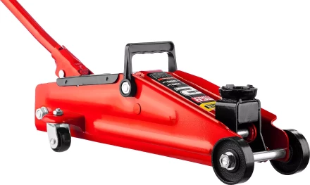 Домкрат гидравлический подкатной &quot;RED FORCE&quot;, 2т, 130-350мм, в кейсе, STAYER 43153-2-K 43153-2-K купить в Тюмени