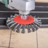 Кордщетка HAMMER тарелка 125мм для УШМ витая сталь (207-113) купить в Тюмени
