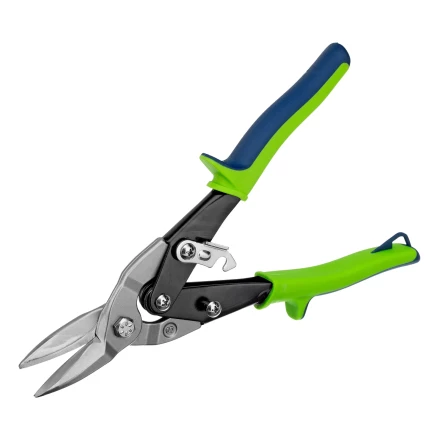 Ножницы по металлу, Сибртех 250 мм, прямой рез, сталь С55, двухкомпонентные рукоятки, 78336 купить в Тюмени