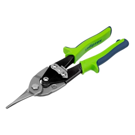 Ножницы по металлу, Сибртех 250 мм, прямой рез, сталь С55, двухкомпонентные рукоятки, 78336 купить в Тюмени