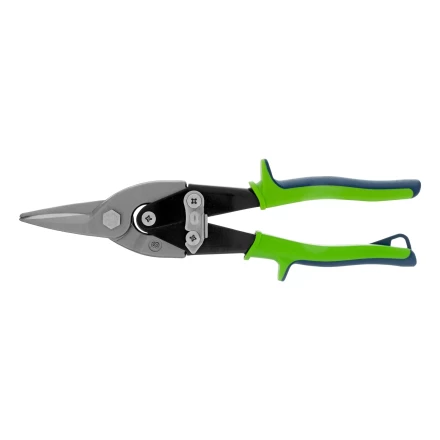 Ножницы по металлу, Сибртех 250 мм, прямой рез, сталь С55, двухкомпонентные рукоятки, 78336 купить в Тюмени