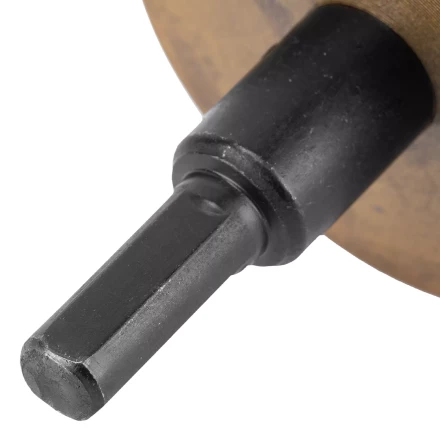 Коронка по металлу HSS, 53 мм, нитридтитановое покрытие Denzel 724117 купить в Тюмени