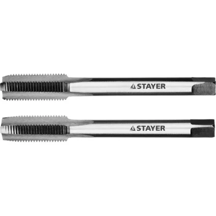 Комплект метчиков STAYER "MASTER", сталь 9ХС, М10х1,0, 2 шт 28025-10-1.0-H2 купить в Тюмени