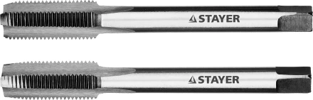 Комплект метчиков STAYER "MASTER", сталь 9ХС, М10х1,0, 2 шт 28025-10-1.0-H2 купить в Тюмени