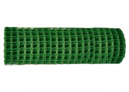 Садовая решётка в рулоне 1х20 м ячейка 60х60 мм - зелёная Россия 64516