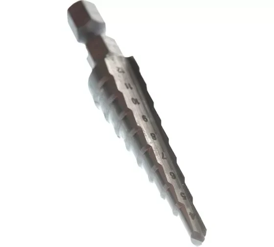 Сверло ступенчатое HSS с прямым желобком, 4-12x65, 1/4" (Makita D-40082) купить в Тюмени