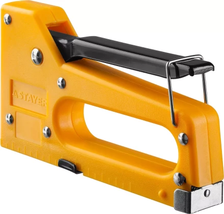 Степлер &quot;A 53&quot;, пластиковый корпус, для тонкой скобы тип 53 (4-8 мм), STAYER Master 3140_z01 купить в Тюмени