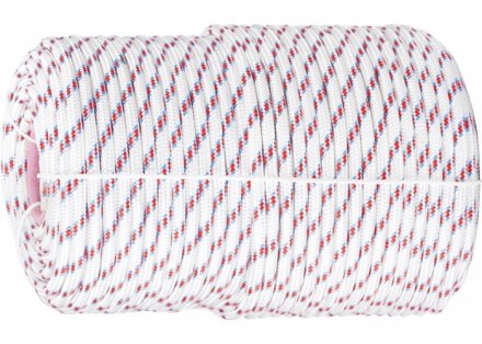 Фал плетёный полипрлпиленовый 16-прядный 6 мм бухта 100 м 320 кгс СИБРТЕХ 93965 купить в Тюмени