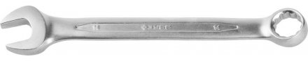 Ключ ЗУБР &quot;ПРОФИ&quot; гаечный комбинированный, Cr-V сталь, хромированный, 14мм 27022-14 купить в Тюмени