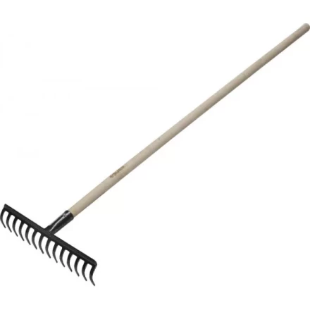 Грабли ЗУБР садовые с черенком, 14 прямых зубцов 4-39583-14 купить в Тюмени