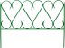 Забор декоративный GRINDA &quot;РЕНЕССАНС&quot;, металлический, 50x345см 422263 купить в Тюмени