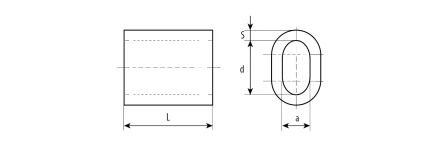 Зажимы троса DIN 3093 алюминиевые пакет серия МАСТЕР купить в Тюмени