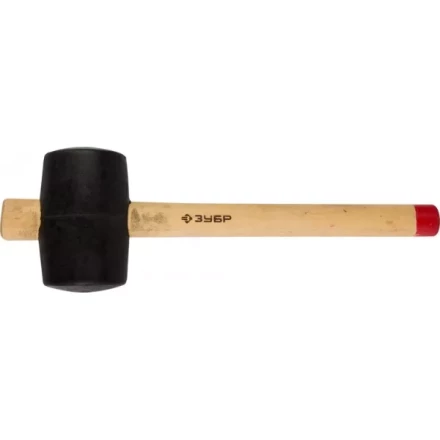 Киянка ЗУБР &quot;МАСТЕР&quot; резиновая с деревянной ручкой, 0,68кг 2050-75_z01 купить в Тюмени