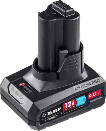 ЗУБР 12 В, 4.0 А·ч, аккумулятор тип Т7, Профессионал (ST7-12-4) купить в Тюмени