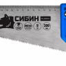 Ножовка по дереву компактная (пила) ТУЛБОКС 300 мм, шаг 9 TPI (3 мм), СИБИН 15056-30 купить в Тюмени