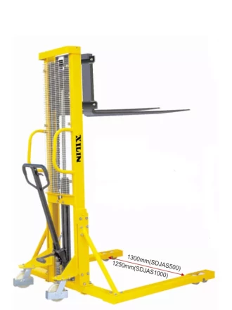 Штабелер гидравлический 1,0 т 1,6 м XILIN SDJAS1016 с раздвижными вилами и расширенными опорами 1006808 купить в Тюмени