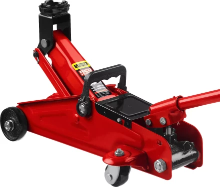 Домкрат гидравлический подкатной &quot;RED FORCE&quot;, 2т, 125-320мм, STAYER 43152-2 43152-2 купить в Тюмени