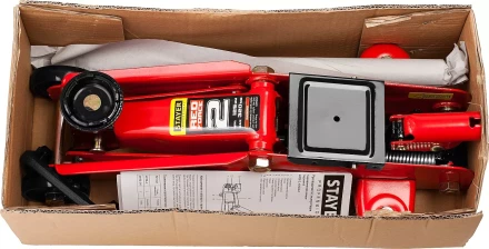 Домкрат гидравлический подкатной &quot;RED FORCE&quot;, 2т, 125-320мм, STAYER 43152-2 43152-2 купить в Тюмени