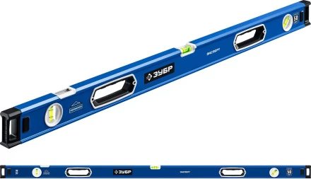 ЗУБР ЭКСПЕРТ, 1500 мм, с зеркальным глазком, уровень с усиленным профилем, Профессионал (34570-150) купить в Тюмени