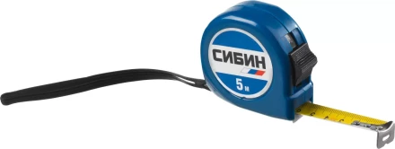 Рулетка СИБИН, пластиковый корпус, 5м/19мм 34020-05-19 купить в Тюмени