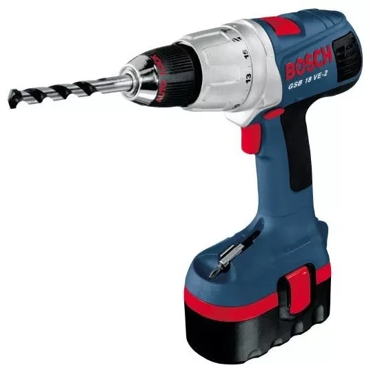 Дрель-шуруповерт аккумуляторная BOSCH GSВ 18 VЕ-2 (0.601.913.F21) в кейсе купить в Тюмени