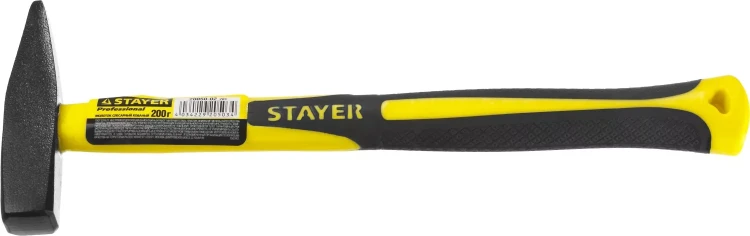 Молоток слесарный Fiberglass 200 г с фиберглассовой рукояткой, STAYER Professional 20050-02 20050-02_z01 купить в Тюмени