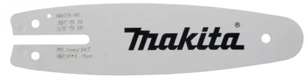 Шина 15 см, шаг 0.325, паз 1.1 мм, 32 звена Makita 1912F1-4 (для DUC150) купить в Тюмени