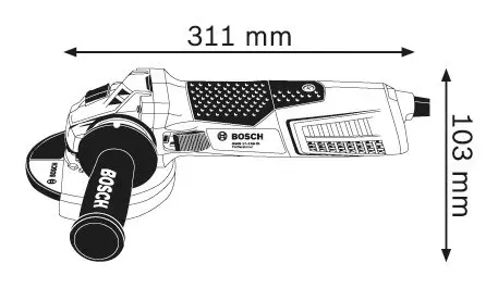Шлифмашина BOSCH УШМ GWS 19 - 125 СI купить в Тюмени