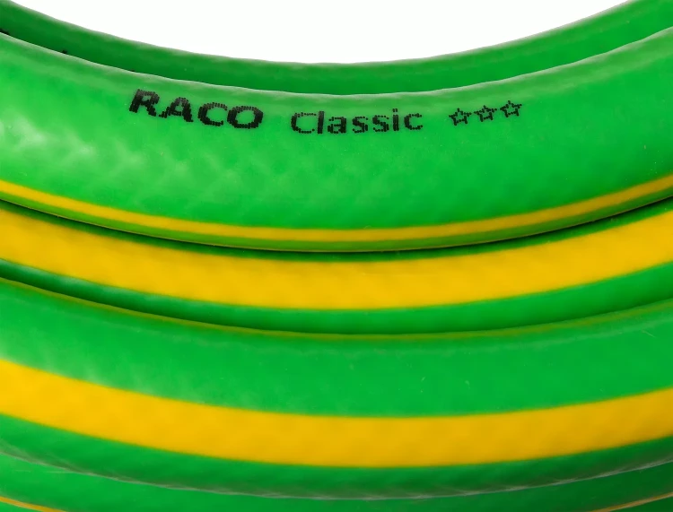 Шланг RACO CLASSIC поливочный, 25атм., армированный, 3-х слойный, 1/2"х50м 40306-1/2-50_z01 купить в Тюмени