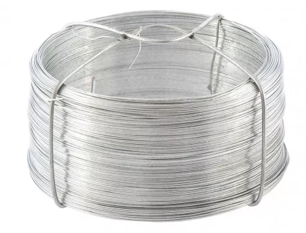 Проволока стальная оцинкованная 0,5 мм длина 200м Сибртех 47750 купить в Тюмени