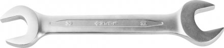 Ключ ЗУБР &quot;ПРОФИ&quot; гаечный рожковый, Cr-V сталь, хромированный, 30х32мм 27027-30-32 купить в Тюмени
